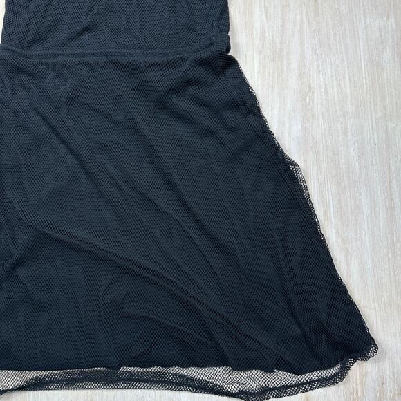 Hunter for Target Black Mesh Overlay Sheer Casual Sporty Athleisure Dress XS - Picture 10 of 12